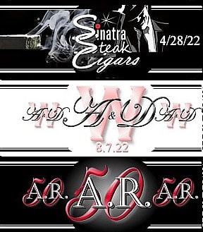 Golf, Wedding and Corporate events have custom designed cigar labels because CF Dominicana has in-house graphics desiners that create your own unique design or use your corporate logo to remind your guests of who threw the party